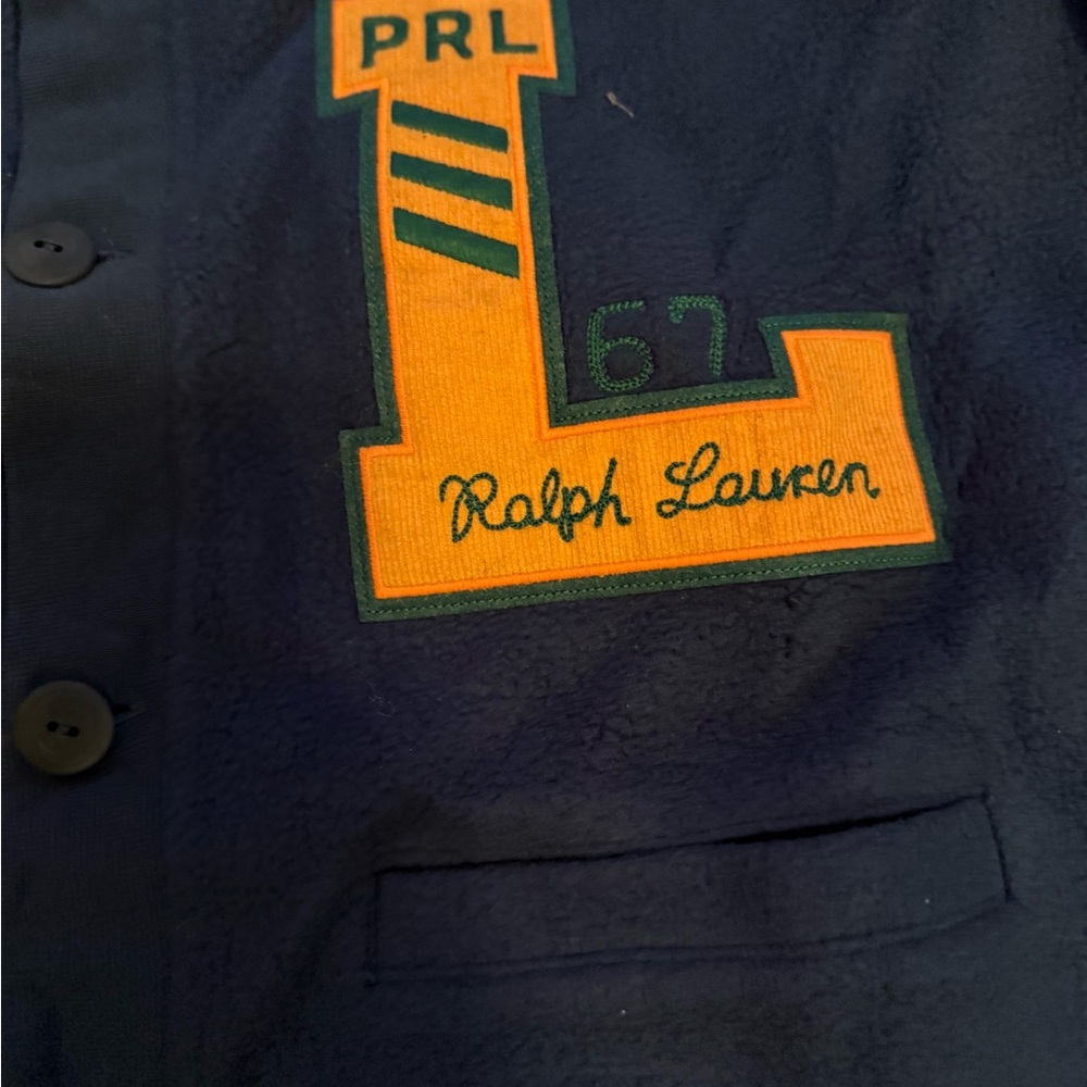 Polo by Ralph Lauren Blue Cardigan - Picture 2 of 4